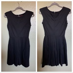 Black skater dress
